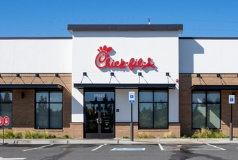 Chick-fil-a fast food restaurant