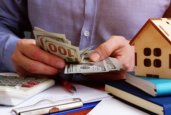 Counting money for mortgage