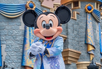 Mickey Mouse at Disney World