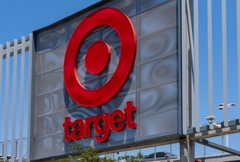 Target store sign on building Los Angeles