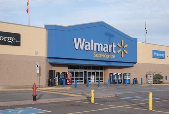 Walmart storefront