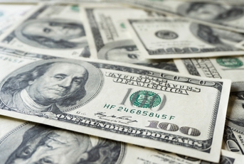 Old one hundred dollar bills