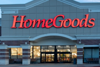 homegoods store at night
