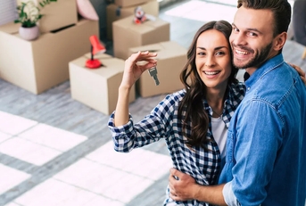 Smiling New Homeowners
