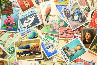 old postage stamps