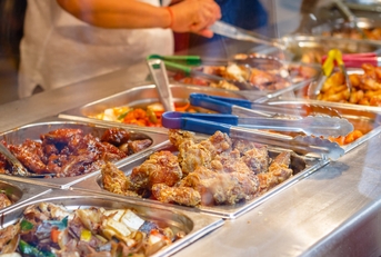 Chinese buffet restaurant