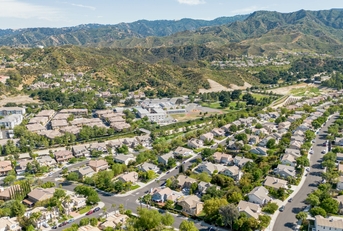 Stevenson Ranch City near Santa Clarita Valencia