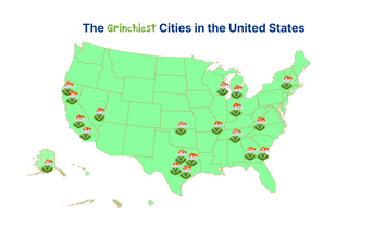 Grinichiest Cities in the U.S.