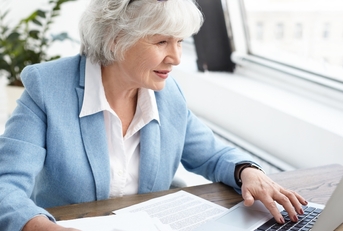 65 year old female executive