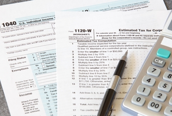 U.S. income tax form