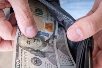 wallet with money