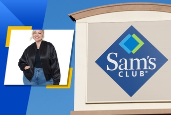 Sam&#x27;s club featured product and logo