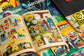 Vintage comic book