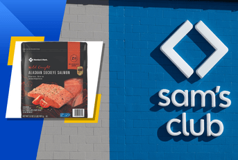 Pack of wild caught Alaska sockeye salmon from Sam&#x27;s Club