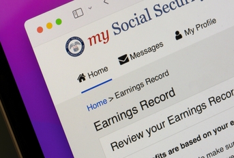 social security account page