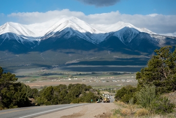 Buena Vista, Colorado mountains