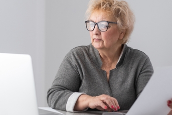 pensioner read countless papers 