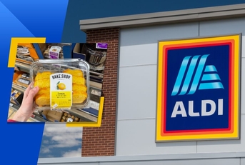 aldi store front and featured item