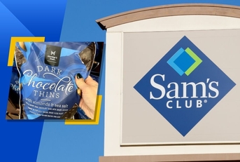 Sam&#x27;s Club store with Members Mark Dark Chocolate Thins