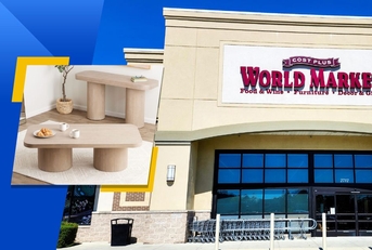 world market store exterior and featured item