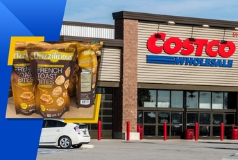 costco store exterior and featured item