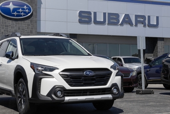 Subaru Outback Touring display