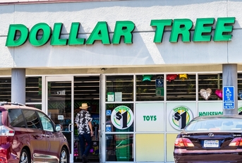 dollar tree store entrance
