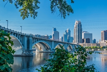 Minneapolis, Minnesota: Third Avenue Bridge