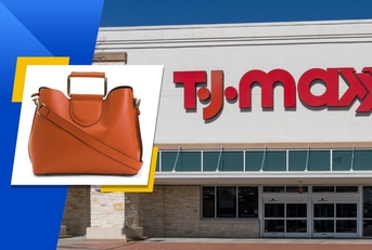 TJ maxx store exterior and featured item