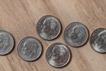 group of american dimes