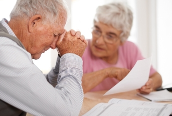 old couple stress and document for insurance