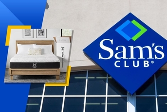 sam&#x27;s club store logo and featured item