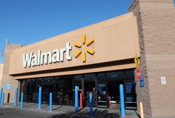 Walmart store in Ridgecrest