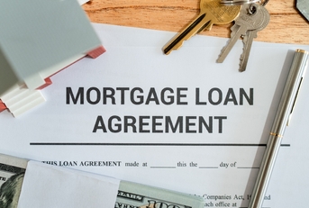 mortgage loan agreement contract papers