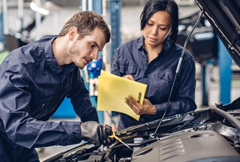 car repair service center