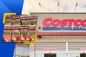 costco store exterior and featured item