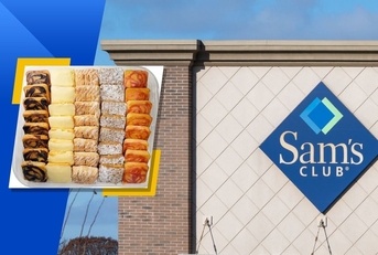 sam&#x27;s club store exterior and featured item