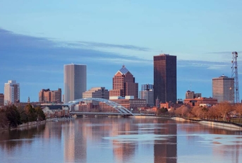rochester skyline usa