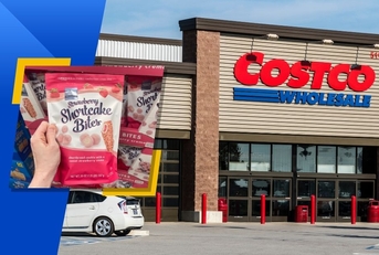 costco store exterior and featured item