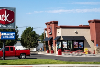 jack in the box fast food chain restaurant