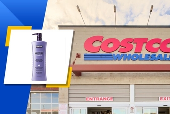 Costco store exterior and featured item