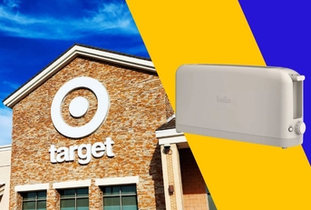 target store logo and featured item