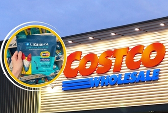 costco store exterior and featured item