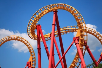 looping roller coaster