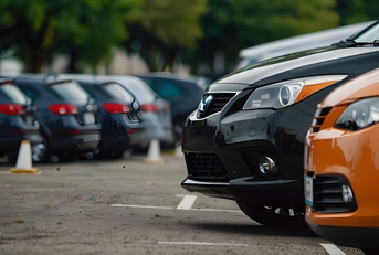 Concept of car dealerships