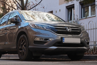 Honda CR-V car parked 