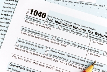 united states federal income tax return documents 
