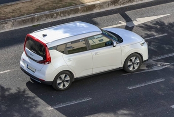 Kia Soul on road