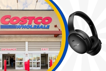 Costco store exterior and featured item