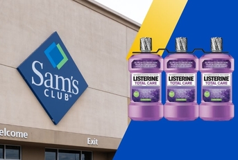 Sam&#x27;s club store exterior and featured item